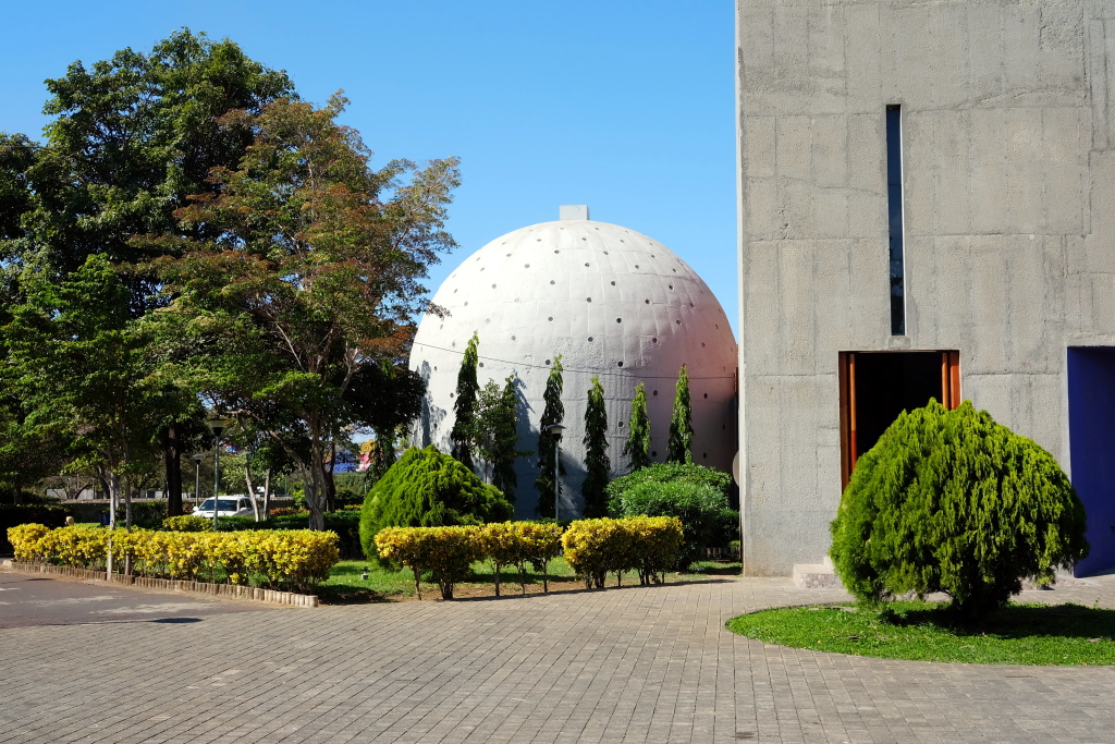 La Catedral Metropolitana de la Inmaculada Concepción de María de Managua, enero de 2016